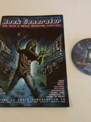 Rock Generator списание брой 1 с CD ново, метъл