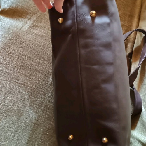 Shoulder bag new, beige and brown