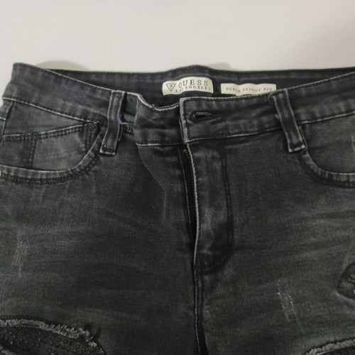 Μαύρο τζιν σορτς Guess Los Angeles XS μεταχειρισμένο