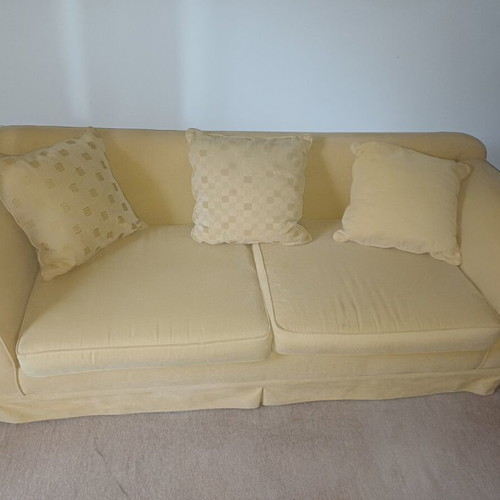 Sofa bed used, comfortable double