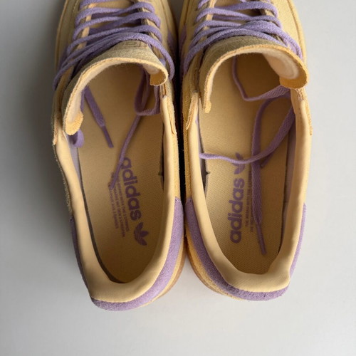Adidas Originals Handball Spezial αθλητικά παπούτσια σαν καινούργια, μέγεθος 40 2/3, μπεζ και μωβ