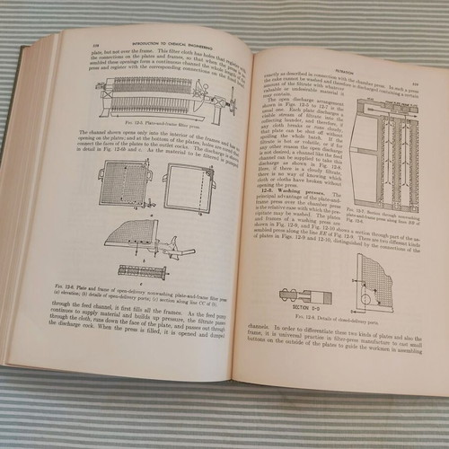 Introduction To Chemical Engineering used book 1955