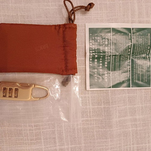 Bric's Milano suitcase lock unused, metal