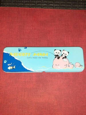 Vintage iron pencil case new