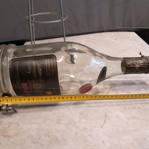 Botrys brandy bottle used with tap
