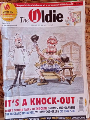 The Oldie magazines 2011 set of 4 March-June