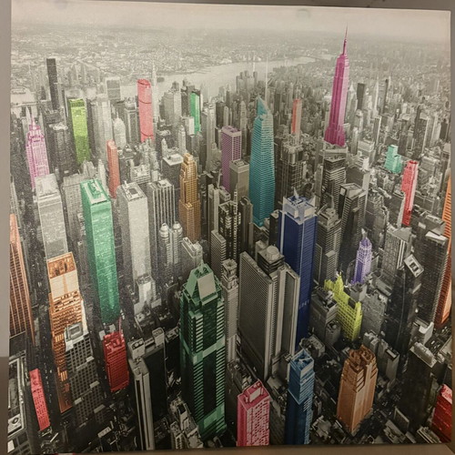 Cityscape canvas print