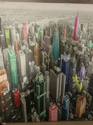 Cityscape canvas print