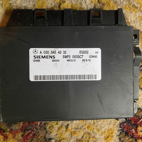 Computer transmission control unit Mercedes W209 used, A0305454332