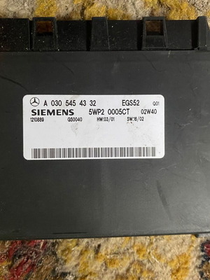 Computer transmission control unit Mercedes W209 used, A0305454332