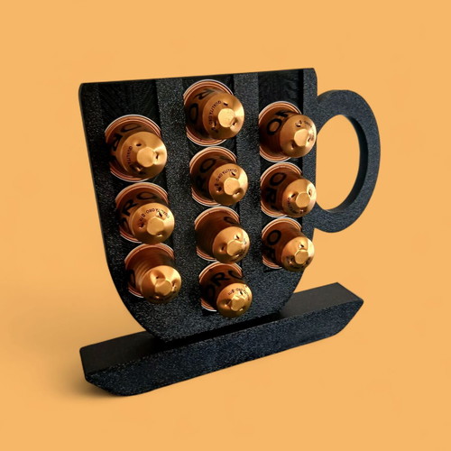 Nespresso Coffee Capsule Organizer New, Cup Design