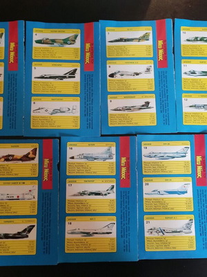 Mickey Mouse collectible stickers (Fighter Planes) like new, pack of 21
