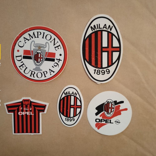 Milan FC CD collectible 1994 with stickers used