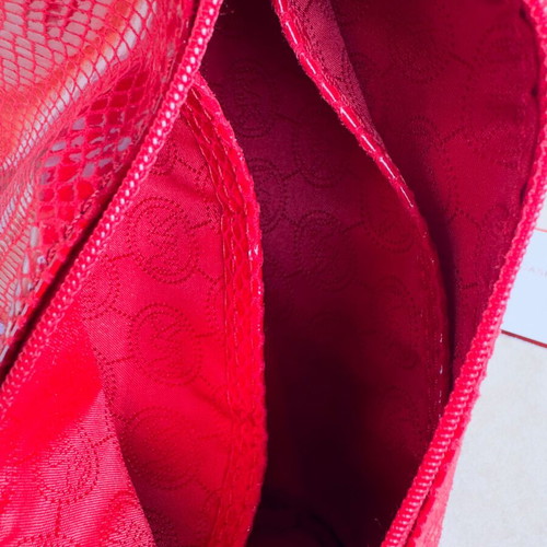 Michael Kors cosmetic case new, limited edition, vintage red