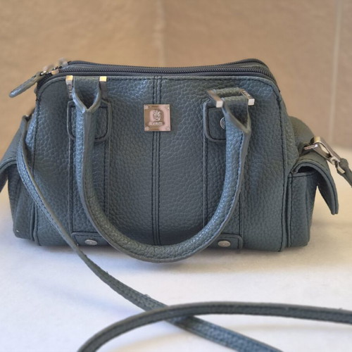 Kem handbag like new, petrol blue and green