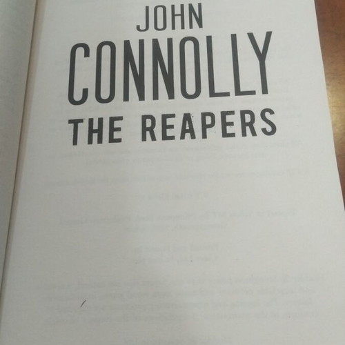John Connolly The Reapers book used, foreign literature