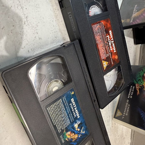 Batman Forever and Batman & Robin VHS used, adventure sci-fi fantasy