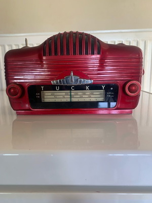 Vintage Supertech Radio used, decorative
