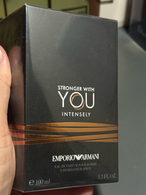 Armani Stronger With You Intensely 100 ml new original perfume for men