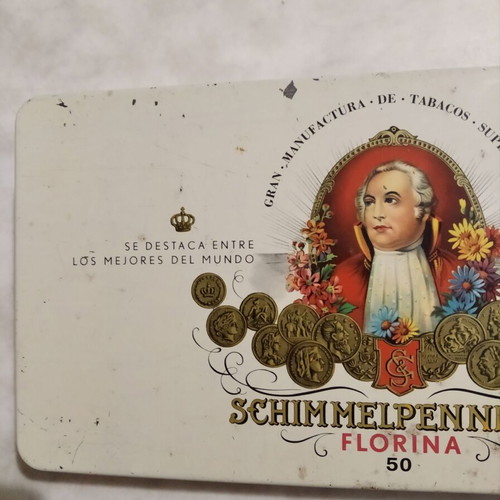 Collectible cigar box used from the 1970s