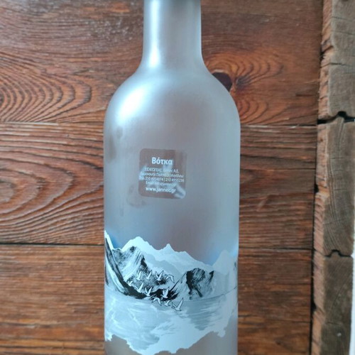 Grey Goose bottle used for collectors and crafts
