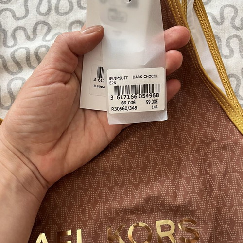 Michael Kors swim suit brand new, size 152-158 cm, beige and brown