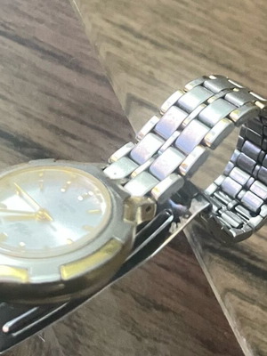 Attwood & Sawyer women's watch like new, stainless steel, gold and silver