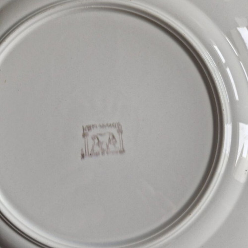 Round serving platter Kerameikos used, large