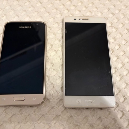 Samsung and Huawei phones