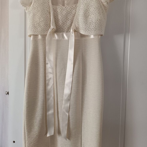 Raxevsky Midi Dress New With Lace And Jacket, Size Large