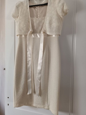 Raxevsky Midi Dress New With Lace And Jacket, Size Large