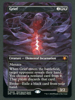 MTG Special Guest Grief Magic The Gathering card