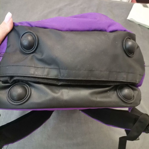 Polo school backpack used, purple