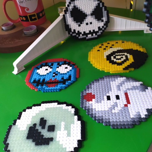 Set of 5 handmade The Nightmare Before Christmas decorations new