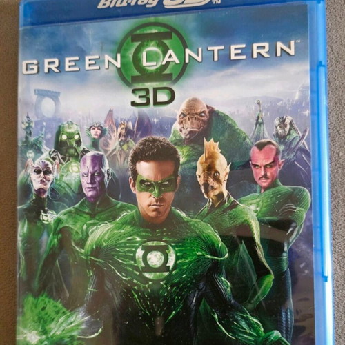 Green Lantern 3D Blu-Ray like new, fantasy with subtitles