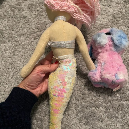 Mermaid unused, set of 2 pieces