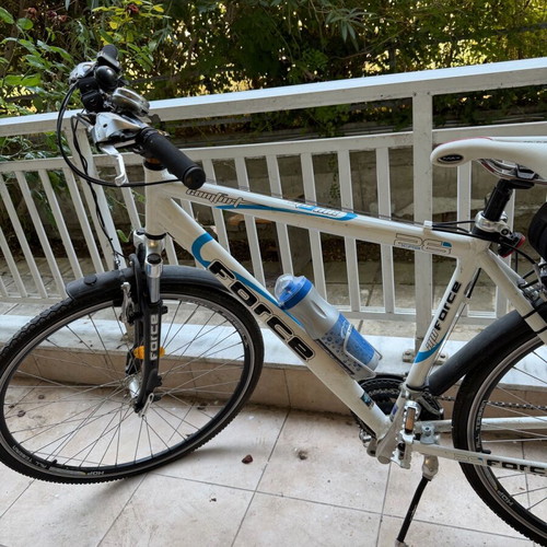 Trekking bicycle, men's, 20 inch wheels, V-brakes