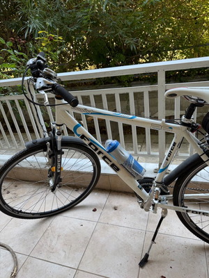 Trekking bicycle, men's, 20 inch wheels, V-brakes