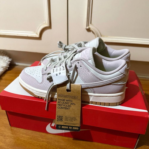 Nike Dunk Low PRM Next Nature women's sneakers new, beige-violet