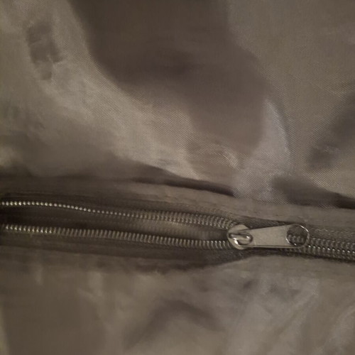 Ermanno Scervino garment bag like new, black with logo