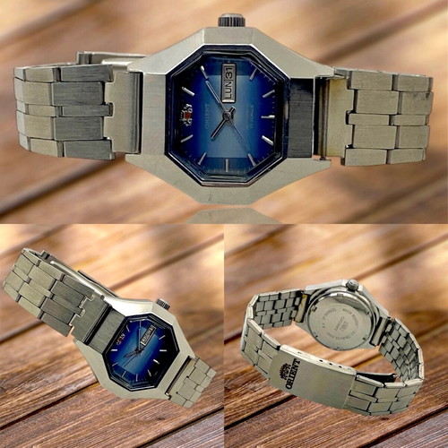 Orient automatic vintage 1970s wristwatch used