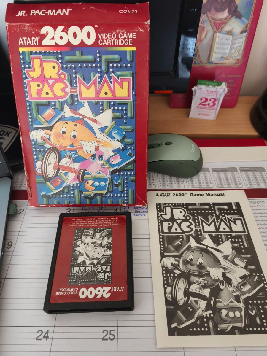 Jr. Pac-Man Atari 2600 complete set… - € 24,00 - Vendora.cy