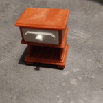 Playmobil bedside table with one drawer