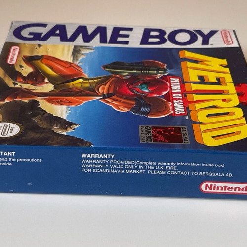 Metroid II Game Boy like new complete set