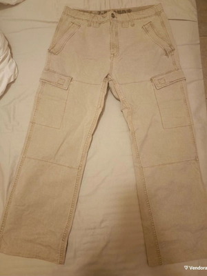 Z-Brand Cargo Pants XL beige like new, thick fabric