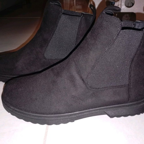 Black ankle boots new size 43