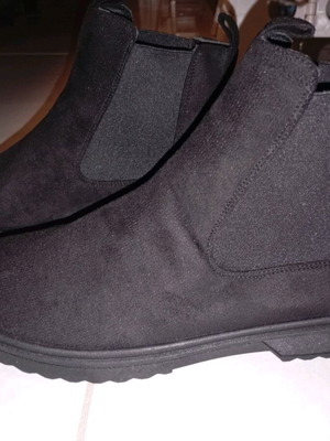 Black ankle boots new size 43