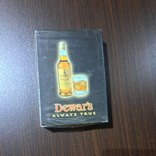 Dewar's playing cards new sealed