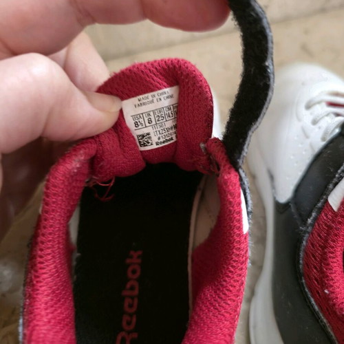 Reebok Sport αθλητικά παπούτσια αγόρι μεταχειρισμένα no25 μαύρο-κόκκινο
