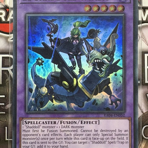 Yugioh El Shaddoll Winda Fusion Monster card
